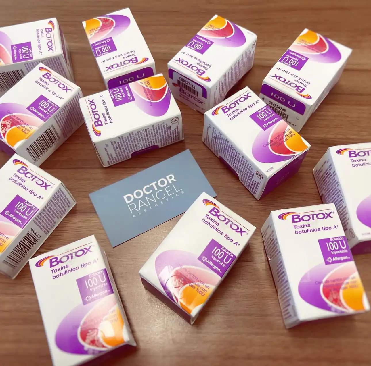 Allergan Botox product used for aesthetic treatments